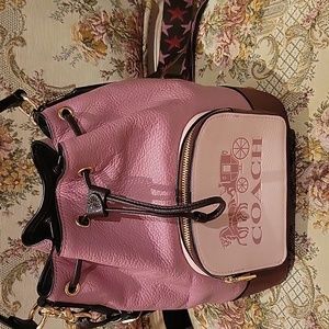Coach bucket bag purse🩷